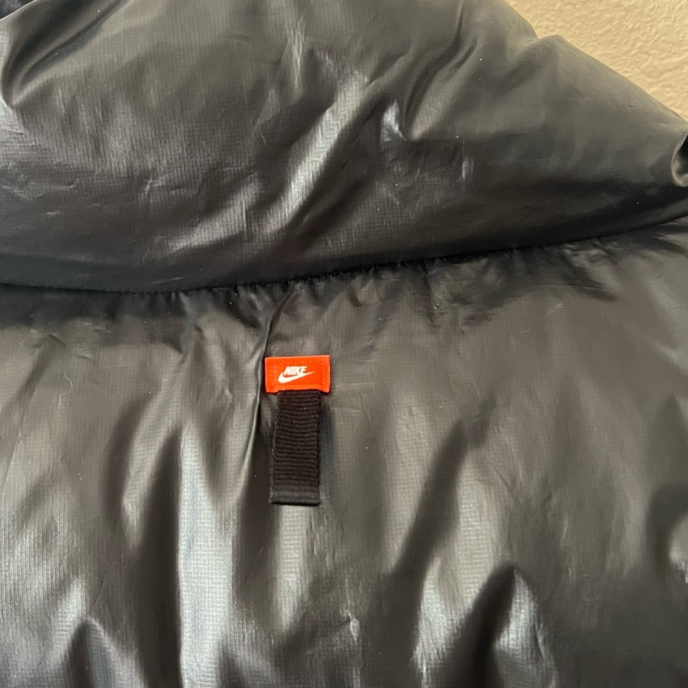 Nike Black Puffer Jacket Medium - image 7